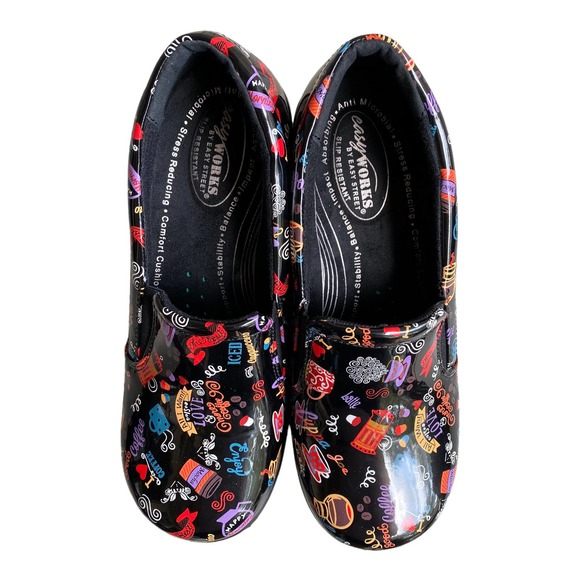 Easy Street by Easy Works Clogs Slip Resistant Nursing Size 9 W - Picture 3 of 8